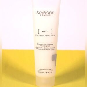 Symbiosis London White Peony Cleansing and exfoliating Gel New